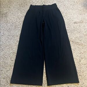 Lou & Grey Black Wide-Leg Pants New W/O Tags